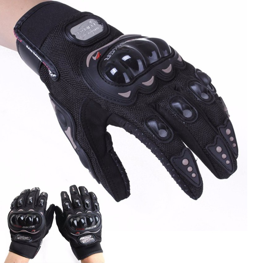 Găng tay phượt Sports cao cấp dài tay, găng đi xe máy có gù bảo vệ