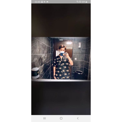 Áo Sơ Mi Tay Ngắn Unisex Cổ Bẻ Phong Cách Hàn Quốc Freesize