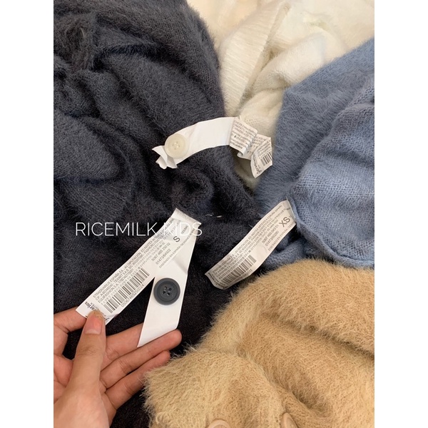 Áo Cadigan len lông thỏ xuất dư xịn cho nữ | BigBuy360 - bigbuy360.vn