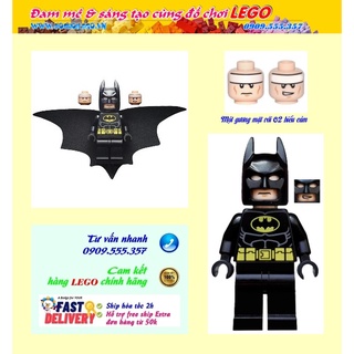 Nhân vật Người dơi Minifigures Batman siêu anh hùng - Người dơi SH648