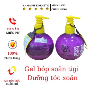 CHÍNH HÃNG - Gel TIGI 3 in 1 giữ nếp tóc xoăn và tạo phồng chân tóc uốn 240ml 