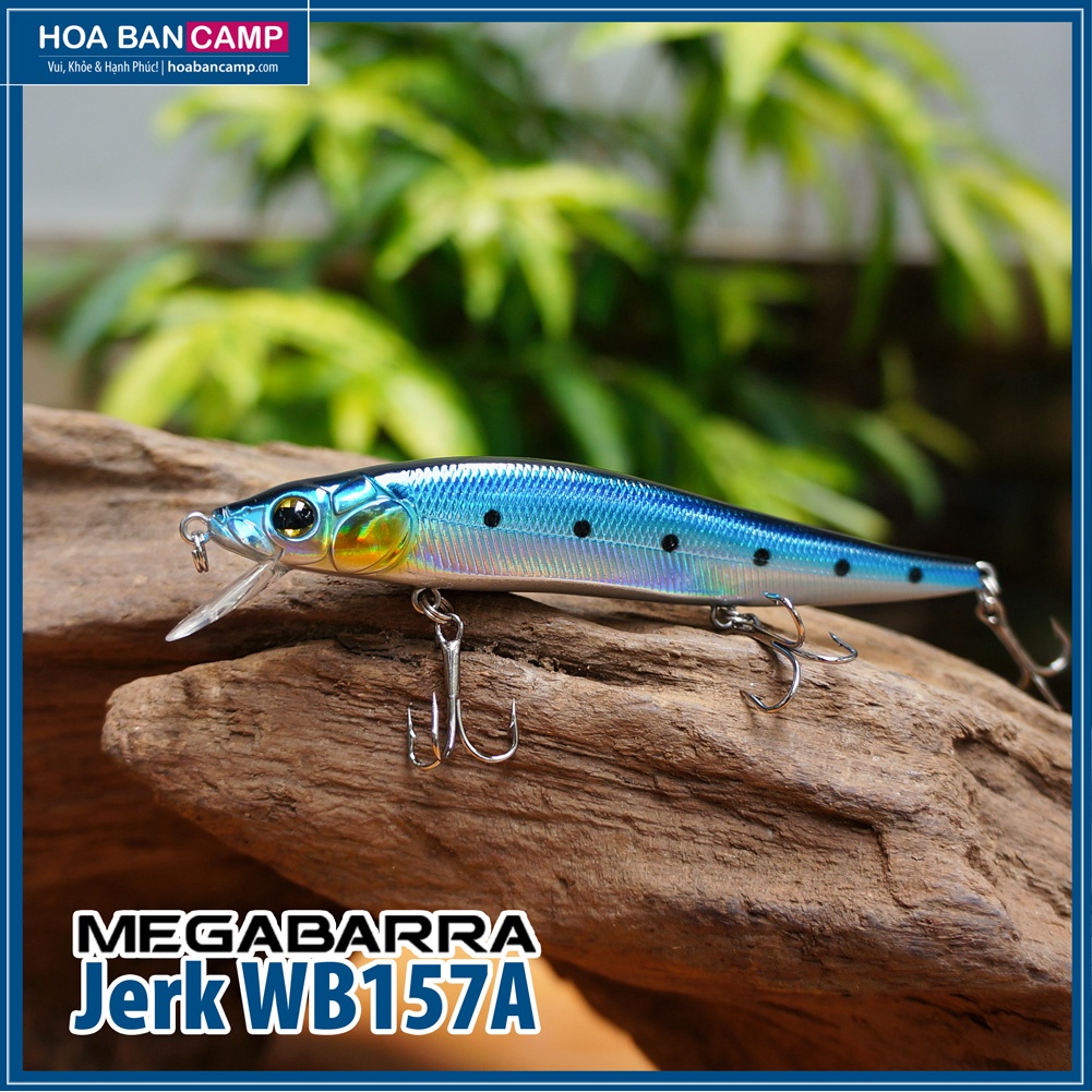 Mồi Lure Megabarra Jerk WB157A | 14.5g - 110mm