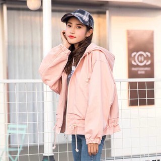 Áo khoác kaki nữ cao cấp 2 lớp free size