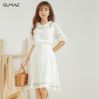Đầm viền nút bọc ttmt da680 gumac