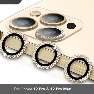 Miếng Nhôm Bảo Vệ Camera Mặt Sau Chống Trầy Xước Cho iPhone 12 Pro / Pro Max