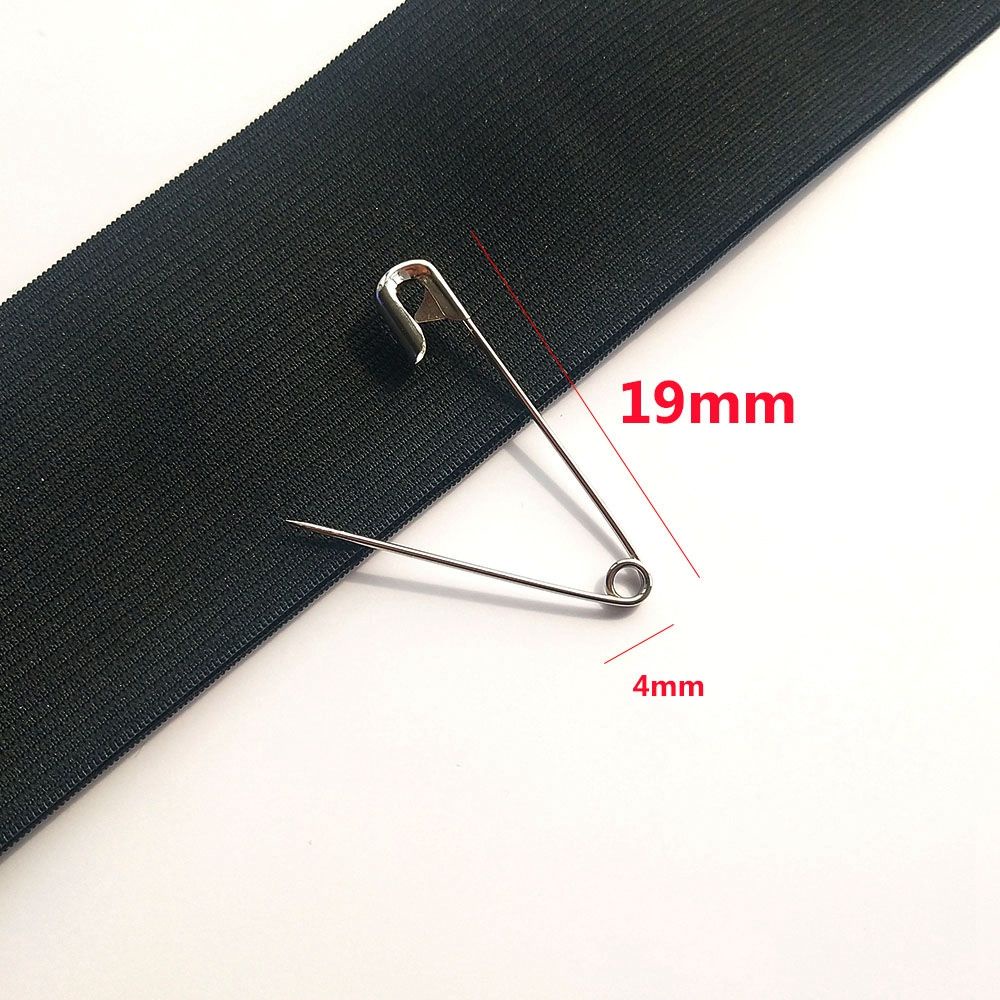 Set 10 kim băng mini 19x4mm bằng kim loại nhiều màu sắc tuỳ chọn dùng may quần áo búp bê