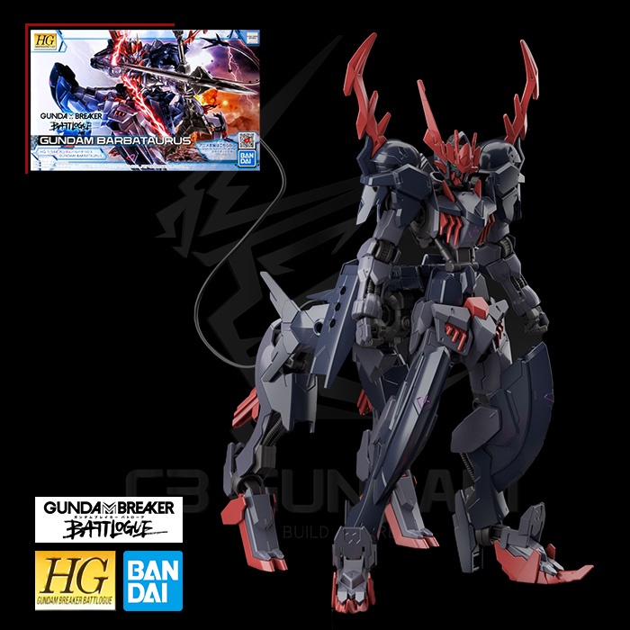 [BANDAI] HG 005 1/144 GUNDAM BARBATAURUS BREAKER BATTLOGUE HGBB MÔ HÌNH ĐỒ CHƠI LẮP RÁP GUNPLA CHÍNH HÃNG NHẬT BẢN