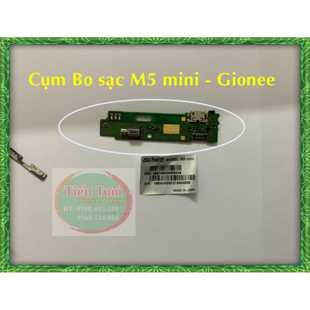 Cụm Bo Sạc M5 mini -Gionee