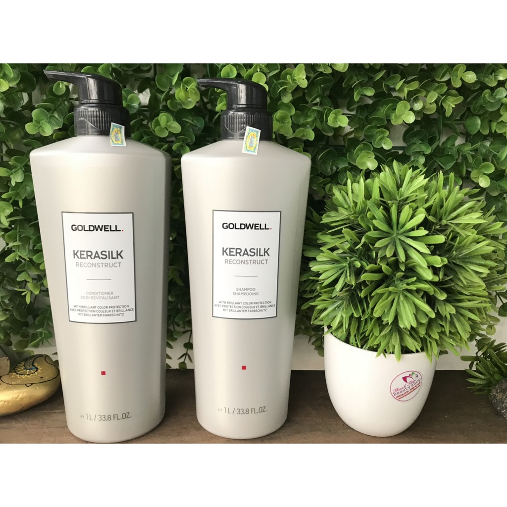 🇩🇪 Dầu xả siêu phục hồi Goldwell Kerasilk Reconstruct Conditioner 1000ml