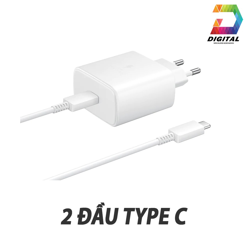 Cáp Sạc Nhanh Samsung Type C to Type C PD 25W Chính Hãng Zin Bóc Máy