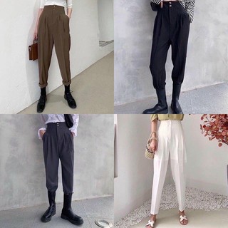 Quần tây lưng cao 2 nút siêu xinh