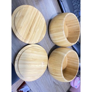 Bộ Hộp cờ vây gỗ trúc