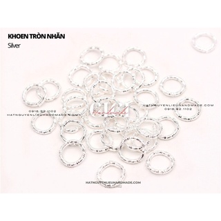 HẠT Khoen tròn nhăn mạ Cici Handmade