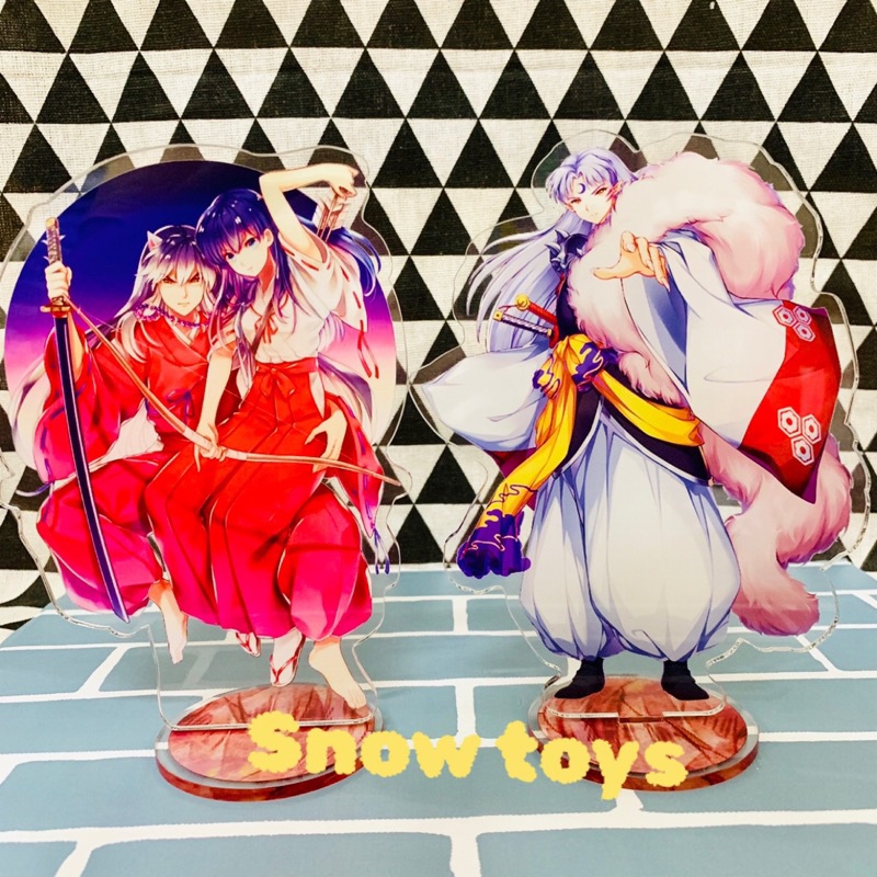 Mô Hình Tượng Standee Acrylic Mica - Inuyasha - Inu Yasha Higurashi Kagome Sesshomaru Kikyou Kikyo Sesomaru