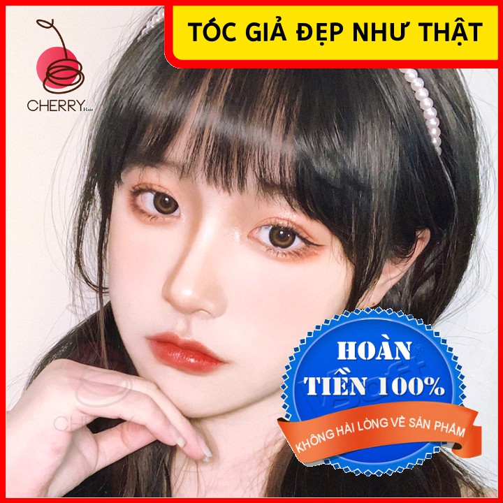 Tóc Giả Đẹp Như Thật Mái Thưa Phong Cách Hàn Quốc, Dễ Thương, Trẻ Trung