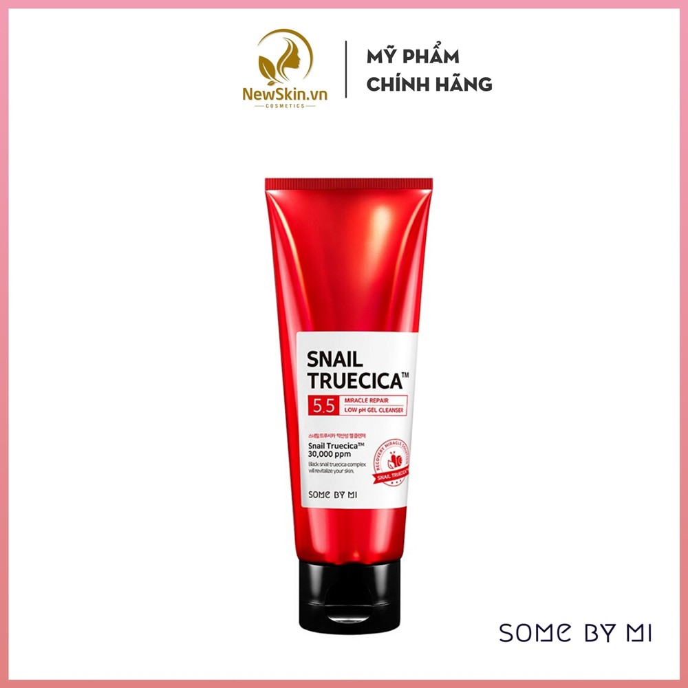 Sữa Rửa Mặt Some By Mi Snail Truecica Miracle Repair Low pH Gel Cleanser 100ml