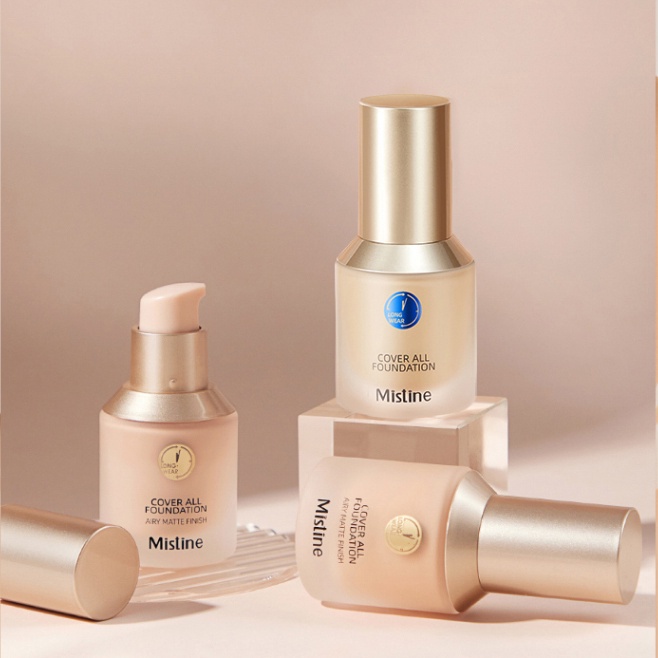 MISTINE Kem Nền Che Khuyết Điểm Dạng Lỏng Dưỡng Ẩm Kiểm Soát Dầu Lâu Trôi | BigBuy360 - bigbuy360.vn