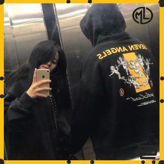 Áo khoác HOODIE ANGLELAND ĐEN TRẮNG
