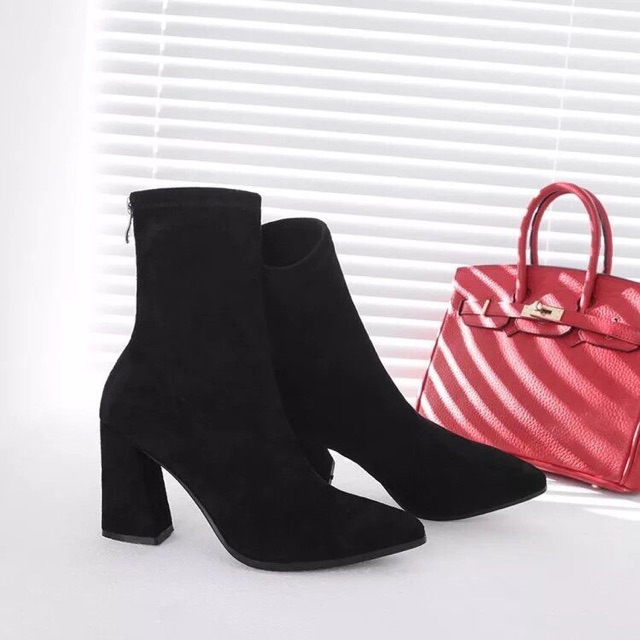 Bốt nữ, bốt lửng da lộn siêu hot MS361 | BigBuy360 - bigbuy360.vn