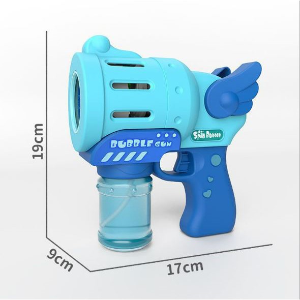 Đồ Chơi Súng Bắn Bong Bóng 2 Màu Cho Bé [FREESHIP❤️] Tặng Lọ Dung Dịch Xà Phòng