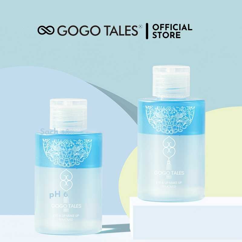 [HOT] GOGO TALES Nước tẩy trang mắt môi Gogo Tales GT273 120ml dịu nhẹ, PH cân bằng, an toàn cho da, Chamm Store