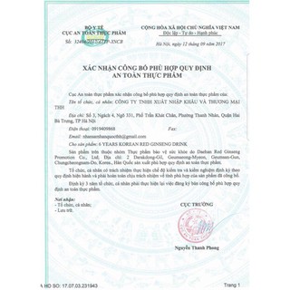 Nước Hồng Sâm Pocheon Hàn Quốc