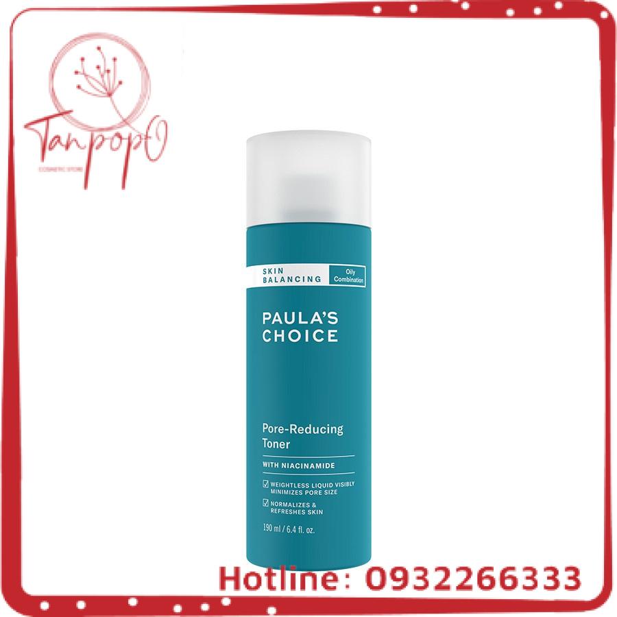 Nước hoa hồng Cân Bằng độ ẩm và Điều Chỉnh Lỗ Chân Lông Paula’s Choice Skin Balancing Pore Reducing Toner 190ml 1350