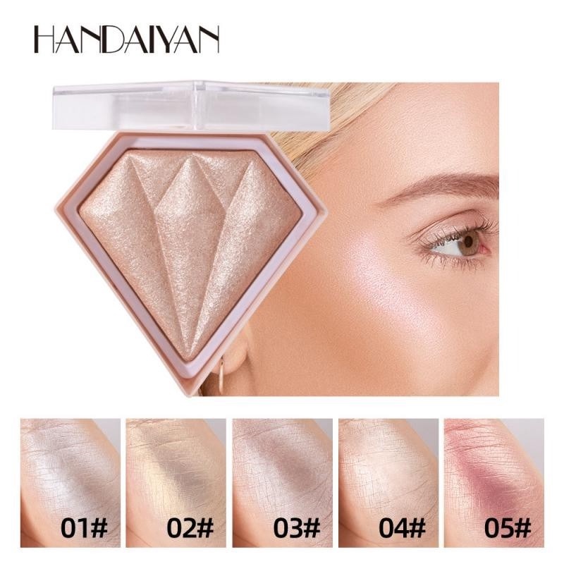 Bảng Phấn Bắt Sáng Tạo Khối Trang Điểm Mặt 5 Màu HANDAIYAN
