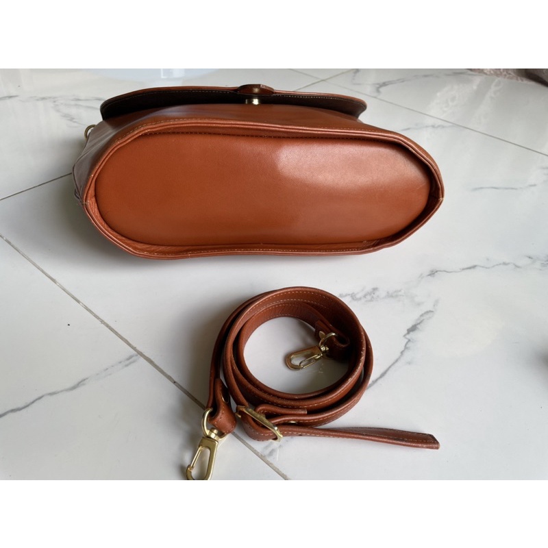 Túi si công sở da mộc