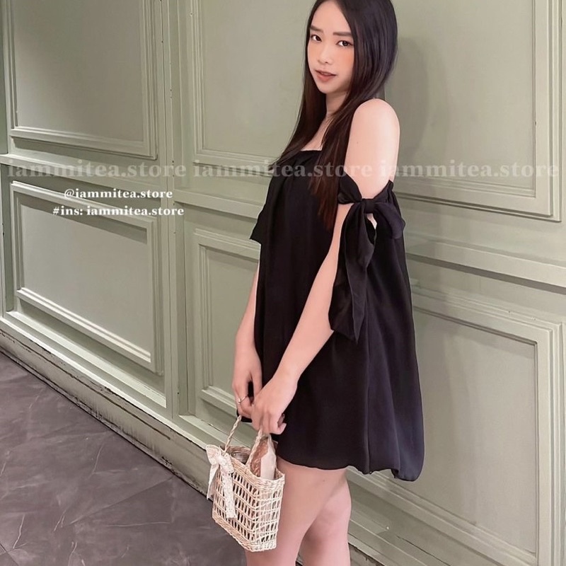 ÁO TRỄ VAI TAY CỘT- ÁO TRỄ VAI TAY NGẮN DÁNG RỘNG, CHIZISHOP