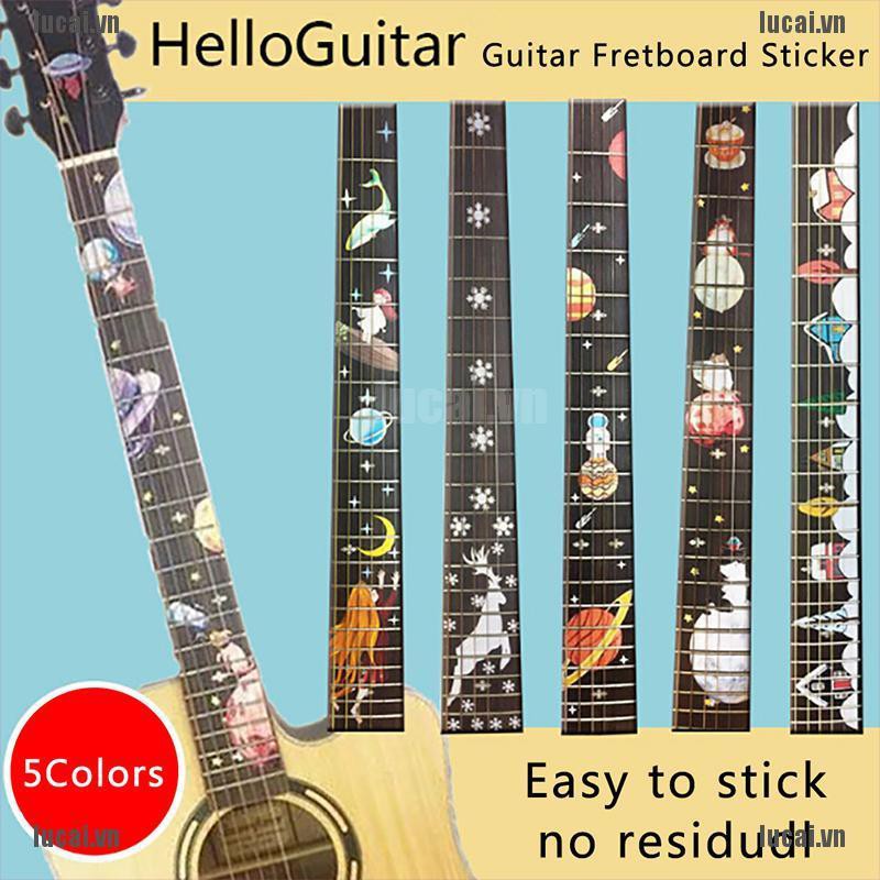 Sticker Dán Trang Trí Đàn Guitar