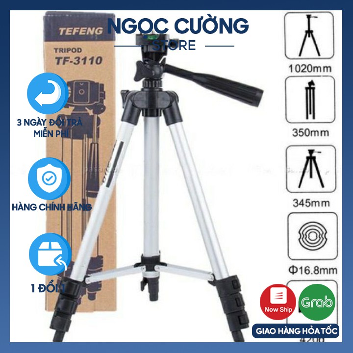 Gậy chụp ảnh tripod cao cấp 3110 3120 cứng cáp chắc chắn