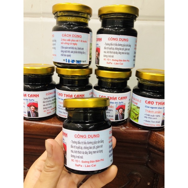 200gr Cao lá thìa canh nguyên chất