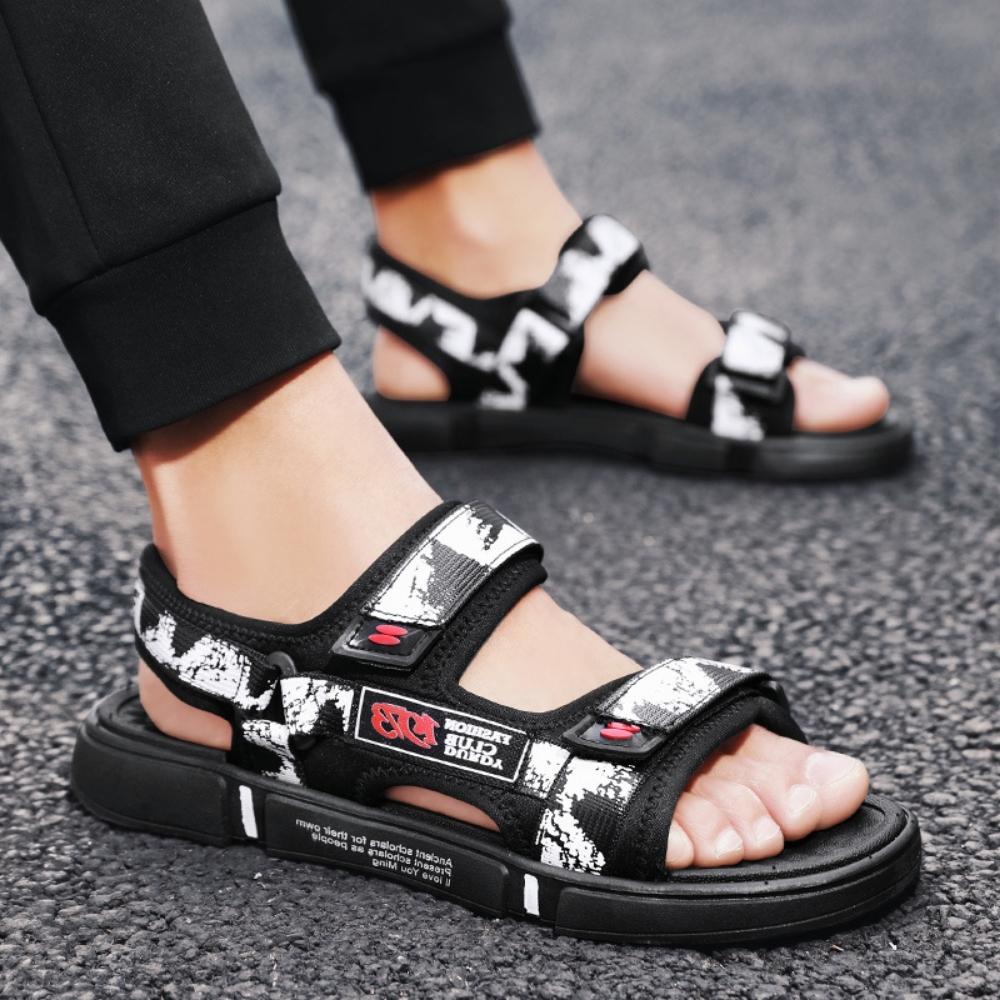 Dép sandal nam trẻ trung cá tính phối màu nổi bật