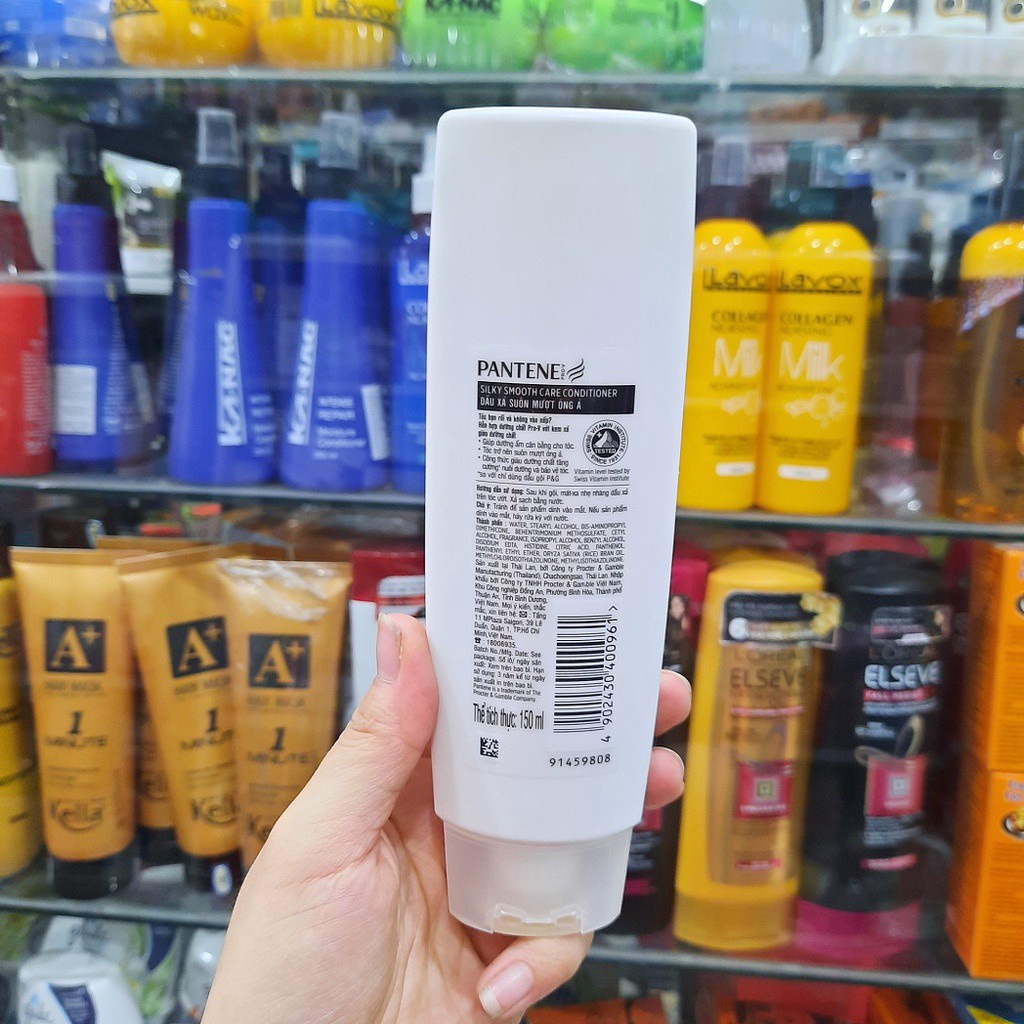 Dầu xả Pantene suôn mượt óng ả 150ml