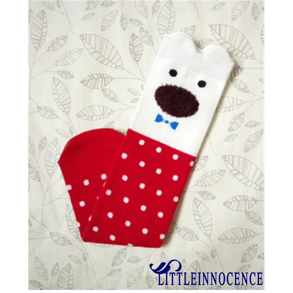 Đôi vớ cao tới gối in họa tiết dễ thương cho bé