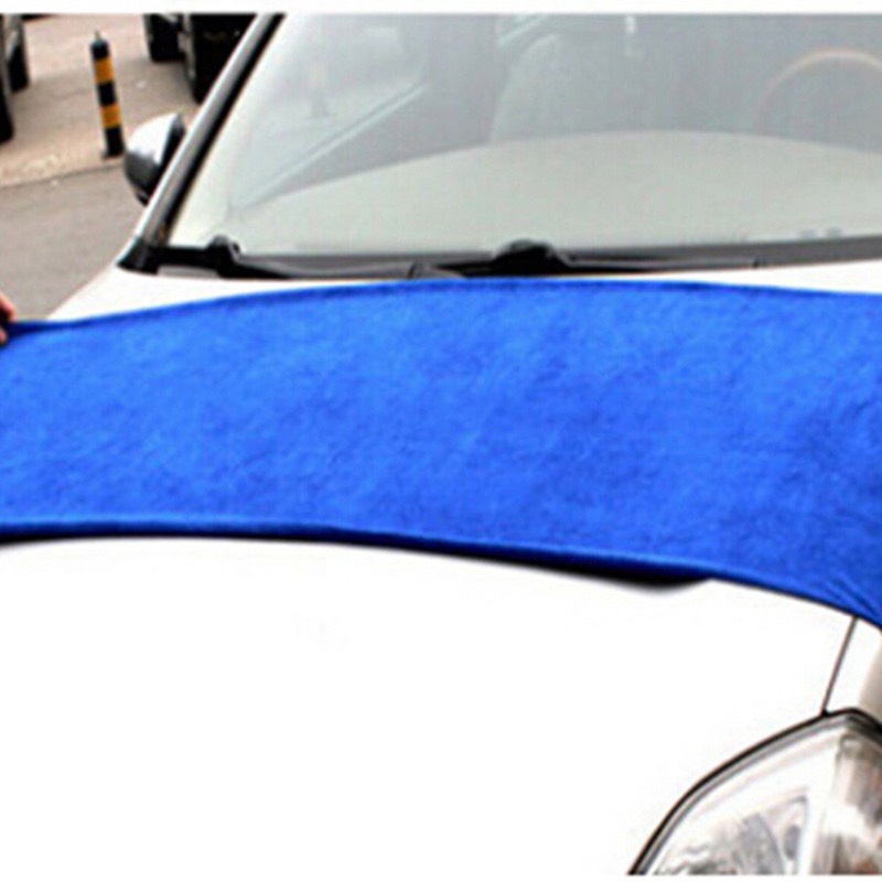 Khăn lau xe hơi loại lớn 160 x 60cm không rụng bông hàng dày siêu hút nước