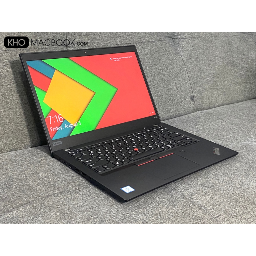 Laptop ThinkPad X390 Core i7-8365U l i5-8365U l RAM 16GB l SSD 256GB l Màn 14inch FHD  MỚI 99%