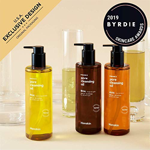 Dầu tẩy trang HANSKIN CLEANSING OIL & BLACKHEAD BHA