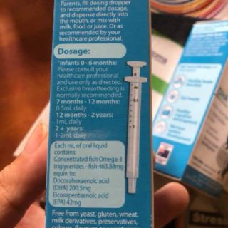 DHA Nature's Way kids Smart Drops