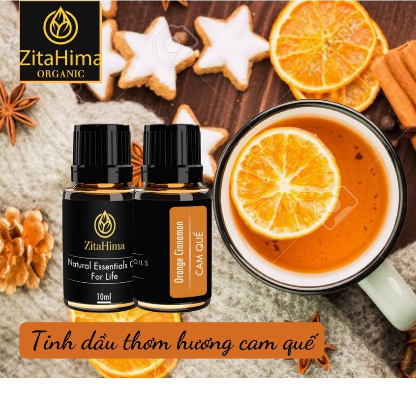 Tinh Dầu Thiên Nhiên Cam Quế ZitaHima dung tich 10ml