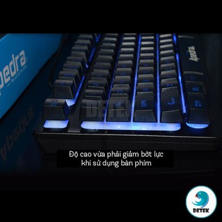 Bàn phím giả cơ Apedra GK 490 LED