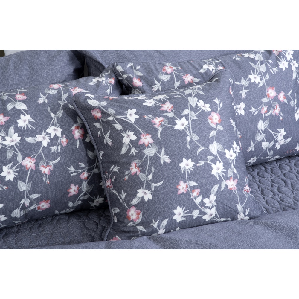 Bộ Chăn Ga Gối Hanvico Blue Sky DLP187, ga trải giường vải cotton T cao cấp