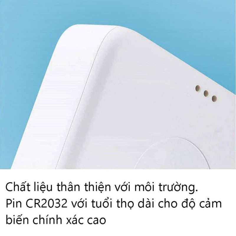 Nhiệt ẩm kế thông minh Xiaomi Mijia kết nối với điện thoại qua app Mi Home | Vinimino Store