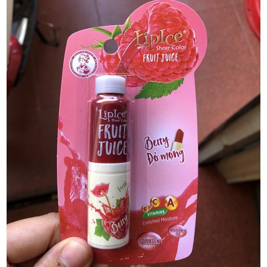 Son dưỡng chiết xuất trái cây Lipice Sheer Color Fruit Juice 4g