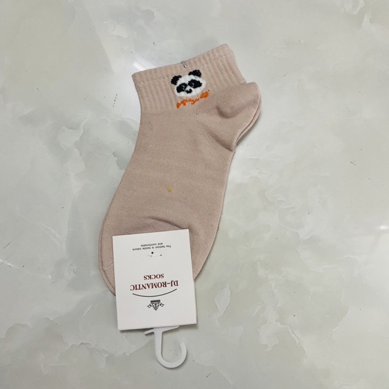 Tất vớ nữ cổ ngắn cute hình Gấu , chất liệu vải Hàn Quốc , co giãn bốn chiều