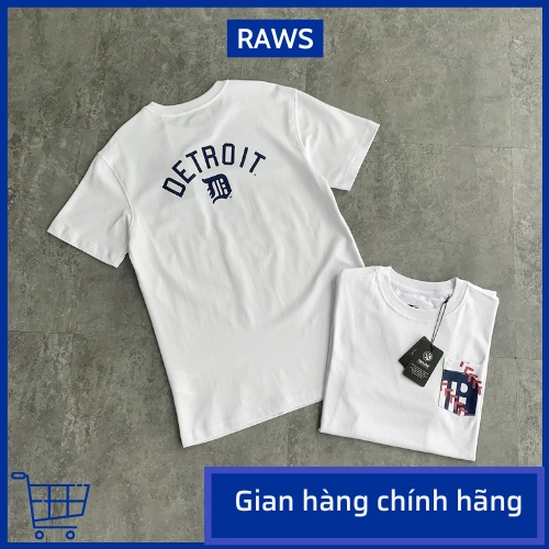 Áo Phông New Era DETROIT túi ngực trắng chính hãng-11837584
