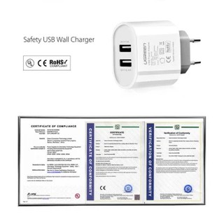 Củ sạc 2 cổng USB UGREEN CD104 20384