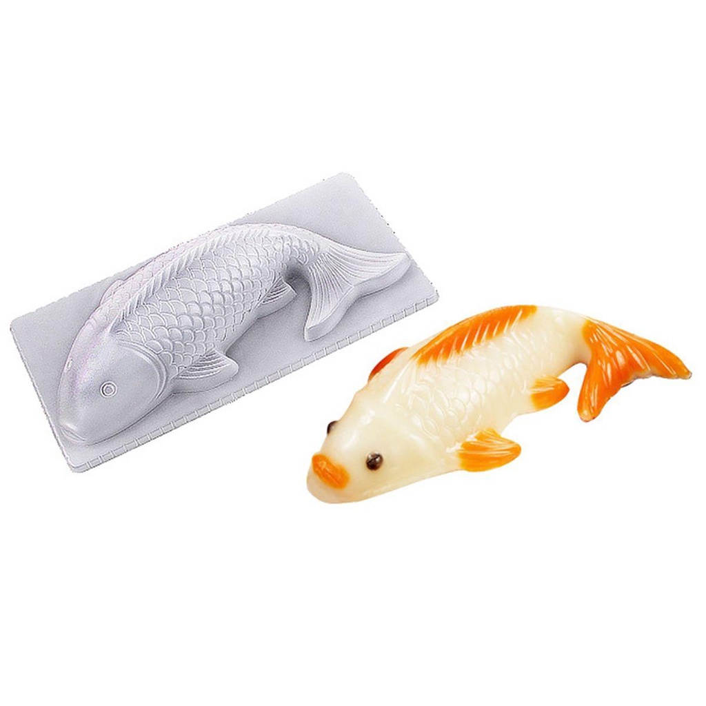 Khuôn Làm Bánh Hình Cá Chép 3D Sáng Tạo