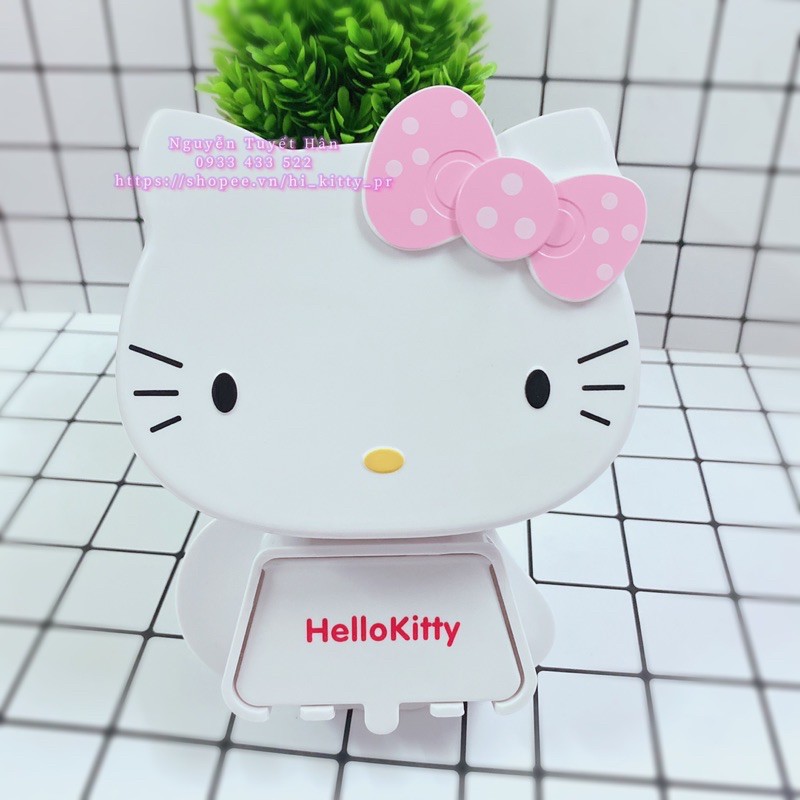 Giá treo bàn chải răng đa năng Hello Kitty